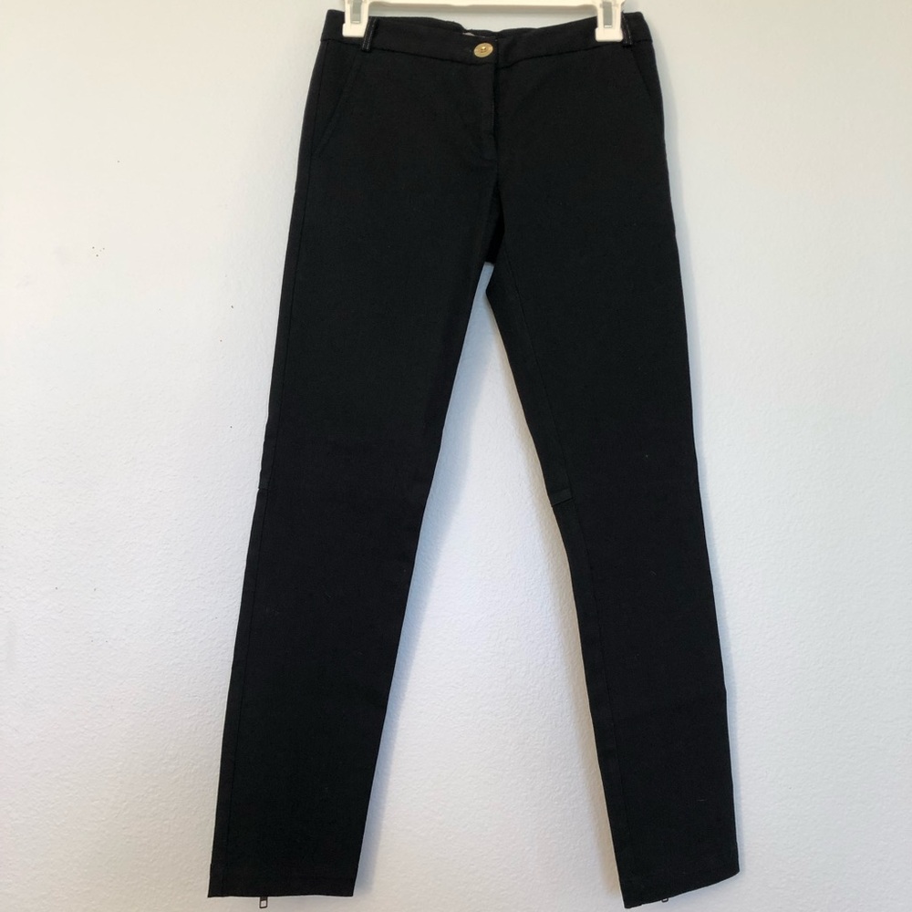Barney’s Black Jeans w Zipper Accents Size 0